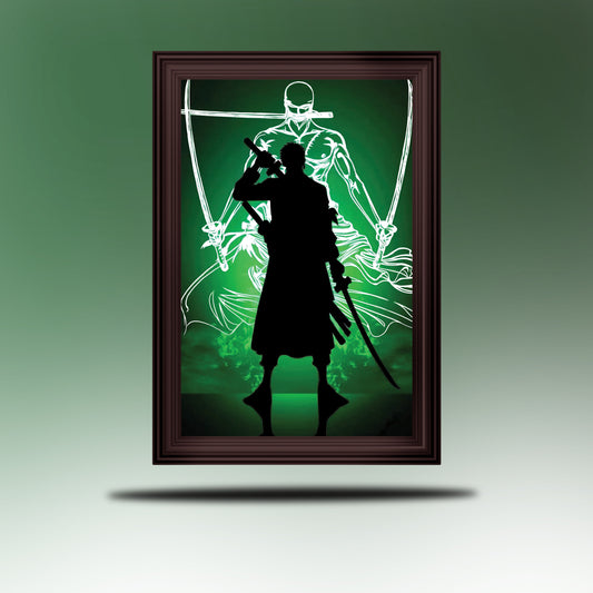 Zoro Anime Light Painting V3