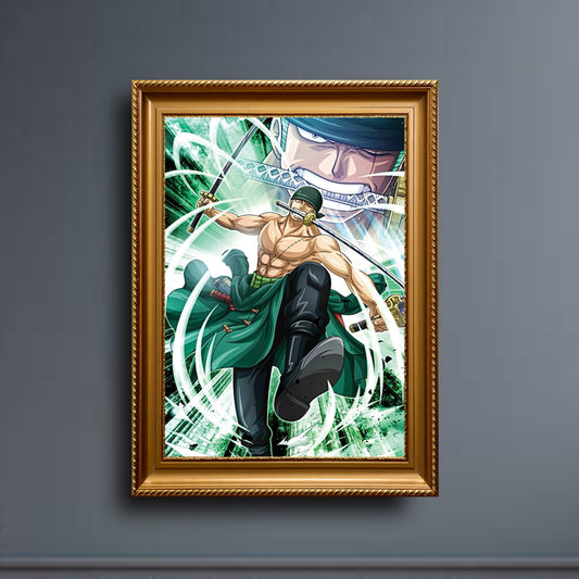Zoro Anime Light Painting V1